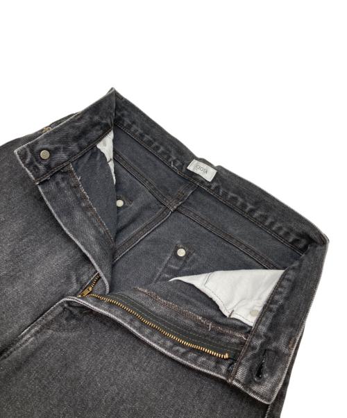 CIOTA（シオタ）CIOTA (シオタ) スビンコットン13.5oz ハイウエストスリムデニムパンツ ブラック サイズ:26の古着・服飾アイテム