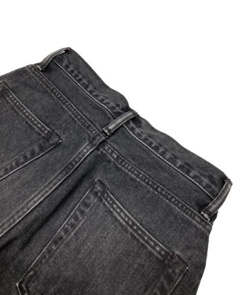 CIOTA（シオタ）CIOTA (シオタ) スビンコットン13.5oz ハイウエストスリムデニムパンツ ブラック サイズ:26の古着・服飾アイテム