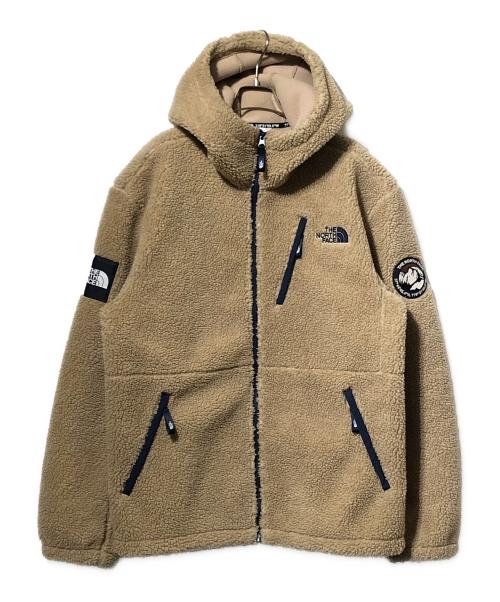 THE NORTH FACE（ザ ノース フェイス）THE NORTH FACE (ザ ノース フェイス) RIMO HOOD FLEECE JACKET ベージュ サイズ:2XLの古着・服飾アイテム