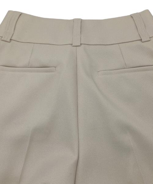 ANAYI（アナイ）ANAYI (アナイ) ブライトツイルDカンワイドパンツ　ワイドパンツ　日本製 ベージュ サイズ:38 未使用品の古着・服飾アイテム