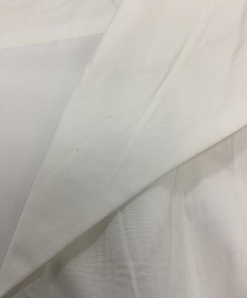 JENNE（ジェンヌ）JENNE (ジェンヌ) コットンエアリータックワンピース ホワイト サイズ:Lの古着・服飾アイテム