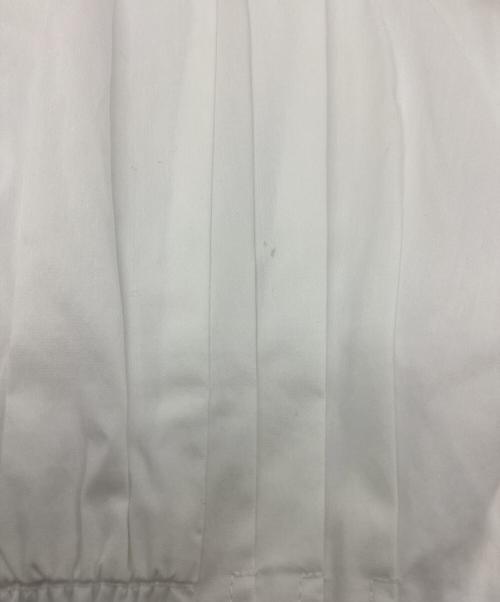 JENNE（ジェンヌ）JENNE (ジェンヌ) コットンエアリータックワンピース ホワイト サイズ:Lの古着・服飾アイテム