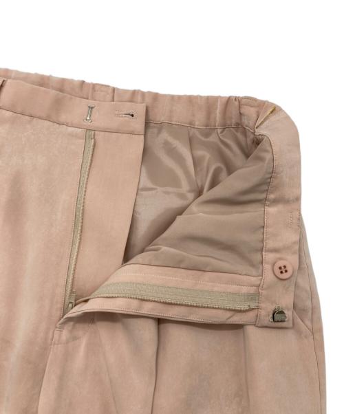 GRACE CONTINENTAL（（グレースコンチネンタル）GRACE CONTINENTAL (（グレースコンチネンタル) クラッシュサテンパンツ ピンク サイズ:SIZE 38の古着・服飾アイテム