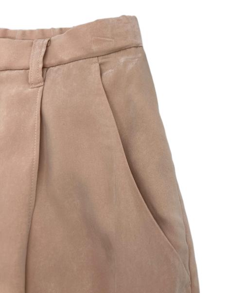 GRACE CONTINENTAL（（グレースコンチネンタル）GRACE CONTINENTAL (（グレースコンチネンタル) クラッシュサテンパンツ ピンク サイズ:SIZE 38の古着・服飾アイテム