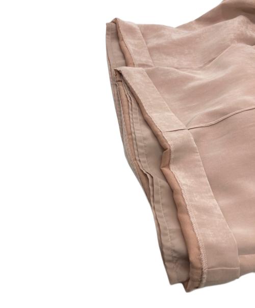 GRACE CONTINENTAL（（グレースコンチネンタル）GRACE CONTINENTAL (（グレースコンチネンタル) クラッシュサテンパンツ ピンク サイズ:SIZE 38の古着・服飾アイテム