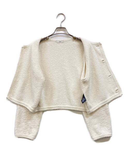 SHIPS（シップス）SHIPS (シップス) ミックス ツイード ショート ジャケット オフホワイト サイズ:-の古着・服飾アイテム