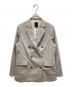 MUNICH（ミューニック）の古着「ダブルジャケット」｜グレー