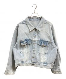 anana（アナナ）の古着「オーバーサイズGジャン」｜ライトブルー