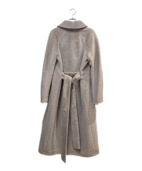 'S Max Mara（エスマックスマーラ）'S Max Mara (エスマックスマーラ) アルパカ/ヴァージンウール シャギーコート ベージュ サイズ:38 未使用品の古着・服飾アイテム