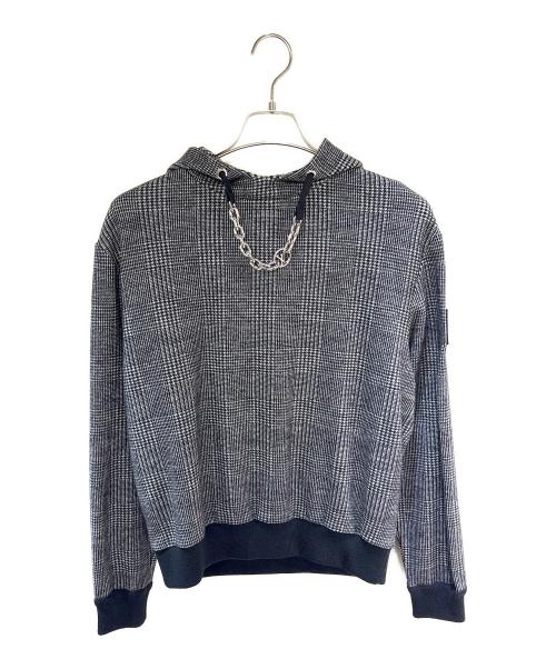 LOUIS VUITTON（ルイ ヴィトン）LOUIS VUITTON (ルイ ヴィトン) プリンスオブウェールズフーディ/Prince of Wales Hoodie  グレンチェック サイズ:Mの古着・服飾アイテム