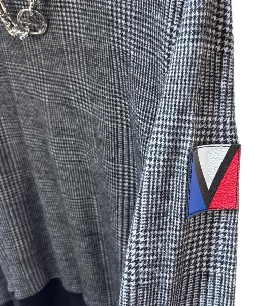 LOUIS VUITTON（ルイ ヴィトン）LOUIS VUITTON (ルイ ヴィトン) プリンスオブウェールズフーディ/Prince of Wales Hoodie  グレンチェック サイズ:Mの古着・服飾アイテム