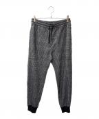 LOUIS VUITTONルイ ヴィトン）の古着「ウールスウェットパンツ」｜グレンチェック