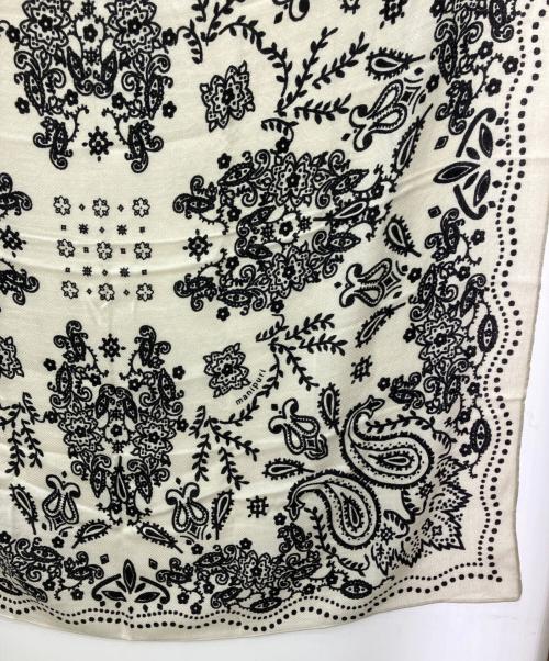 manipuri（マニプリ）manipuri (マニプリ) カレイドバンダナ ホワイトの古着・服飾アイテム