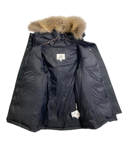 Pyrenex（ピレネックス）Pyrenex (ピレネックス) BORDEAUX FUR ダウンジャケット　アウター　ブルガリア製 ブラック サイズ:JP 44の古着・服飾アイテム
