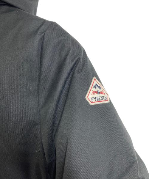 Pyrenex（ピレネックス）Pyrenex (ピレネックス) BORDEAUX FUR ダウンジャケット　アウター　ブルガリア製 ブラック サイズ:JP 44の古着・服飾アイテム