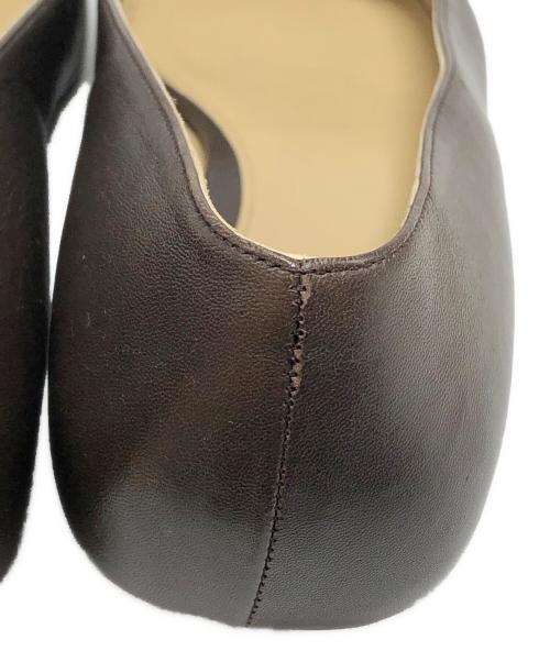 BOTTEGA VENETA（ボッテガベネタ）BOTTEGA VENETA (ボッテガベネタ) ポインテッドトゥパンプス ブラウン サイズ:38の古着・服飾アイテム