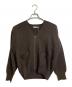 GALERIE VIE（ギャルリーヴィー）の古着「モンゴルヤク ジップアップカーディガン」｜ブラウン