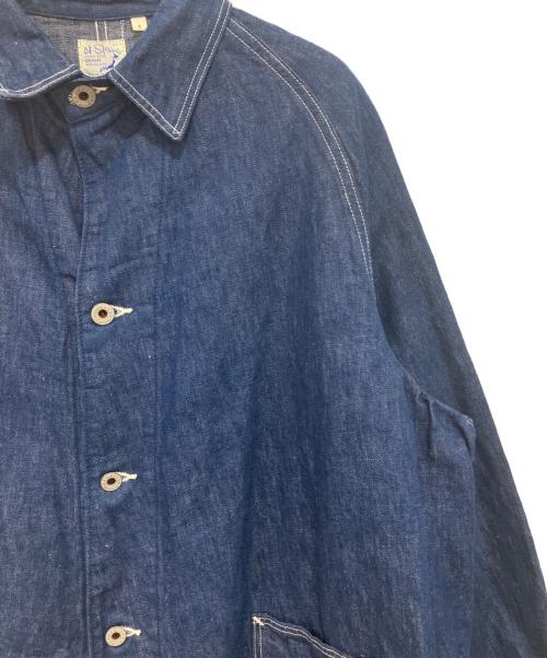 orSlow（オアスロウ）orSlow (オアスロウ) 40'S WWII DENIM LOOSE FIT COVERALL インディゴ サイズ:1の古着・服飾アイテム