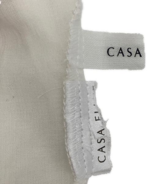 CASA FLINE（カーサフライン）CASA FLINE (カーサフライン) コットンブラウス アイボリー サイズ:不明の古着・服飾アイテム