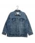 JOSE MOON（ジョゼムーン）の古着「OVER DENIM JACKET with PEARL」｜インディゴ