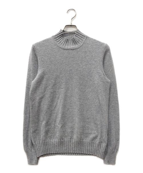 FEDELI（フェデーリ）FEDELI (フェデーリ) カシミヤハイネックニット グレー サイズ:46の古着・服飾アイテム