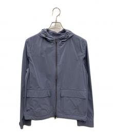 HERNO（ヘルノ）の古着「ナイロンフーデッドジャケット」｜ブルー