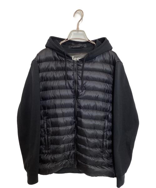 HERNO（ヘルノ）HERNO (ヘルノ) ダウン切替ジップパーカー ブラック サイズ:50の古着・服飾アイテム
