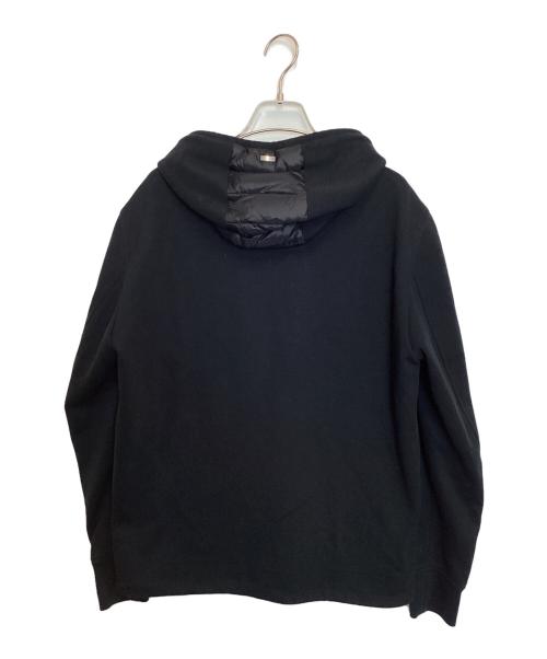 HERNO（ヘルノ）HERNO (ヘルノ) ダウン切替ジップパーカー ブラック サイズ:50の古着・服飾アイテム