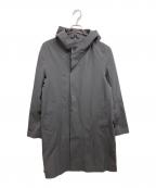 MACKINTOSH PHILOSOPHYマッキントッシュ フィロソフィー）の古着「2WAYダブルクロスステンカラーコート」｜グレー