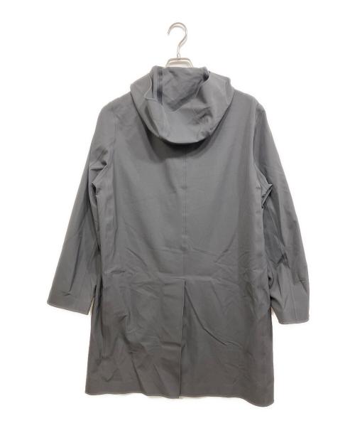 MACKINTOSH PHILOSOPHY（マッキントッシュ フィロソフィー）MACKINTOSH PHILOSOPHY (マッキントッシュ フィロソフィー) 2WAYダブルクロスステンカラーコート グレー サイズ:38の古着・服飾アイテム