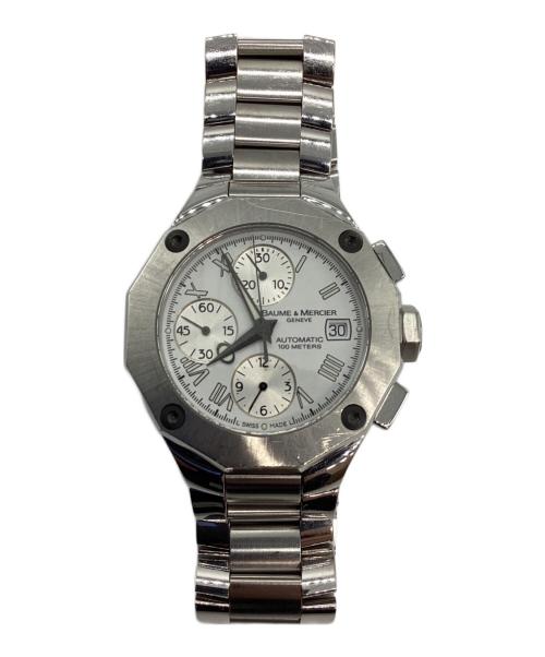 BAUME & MERCIER（ボームアンドメルシエ）BAUME & MERCIER (ボームアンドメルシエ) リビエラ クロノグラフの古着・服飾アイテム