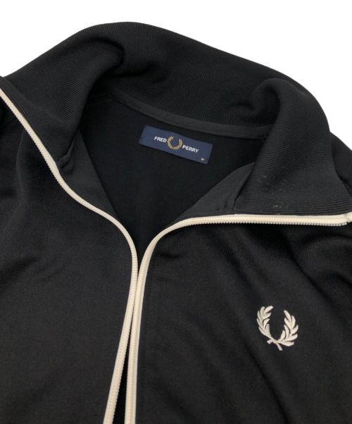 FRED PERRY（フレッドペリー）FRED PERRY (フレッドペリー) BEAMS (ビームス) 別注トラックジャケット ブラック サイズ:Mの古着・服飾アイテム