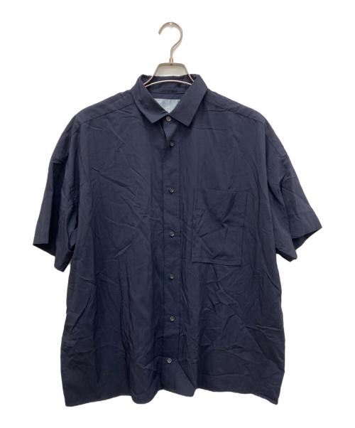 Dulcamara（ドゥルカマラ）Dulcamara (ドゥルカマラ) ショートスリーブBigシャツ ネイビーの古着・服飾アイテム