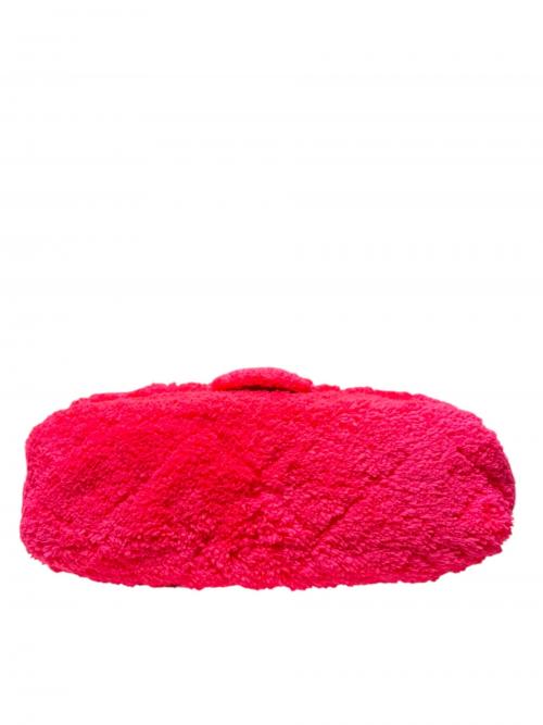 CHANEL（シャネル）CHANEL (シャネル) パイルマトラッセ/シングルフラップ25/チェーンショルダーバッグ ピンクの古着・服飾アイテム