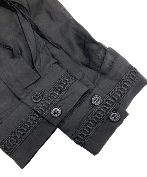 SPECCHIO（スペッチオ）SPECCHIO (スペッチオ) レースチュニック ブラック サイズ:40の古着・服飾アイテム