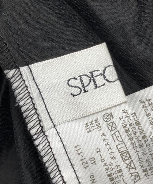 SPECCHIO（スペッチオ）SPECCHIO (スペッチオ) レースチュニック ブラック サイズ:40の古着・服飾アイテム