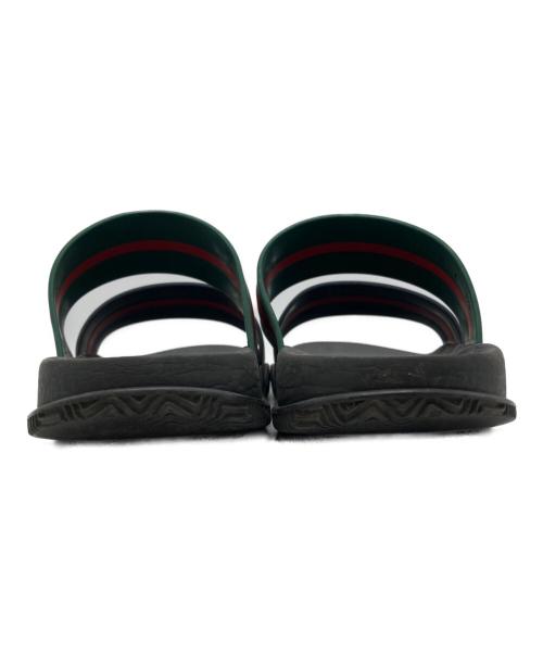 GUCCI（グッチ）GUCCI (グッチ) ウェブスライド サンダル シェリーライン サイズ:6の古着・服飾アイテム