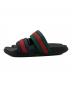 GUCCI (グッチ) ウェブスライド サンダル シェリーライン サイズ:6：6000円