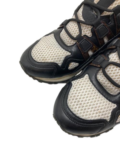 LOUIS VUITTON（ルイ ヴィトン）LOUIS VUITTON (ルイ ヴィトン) インヒールスニーカー 厚底 ブラック×ホワイト サイズ:35の古着・服飾アイテム