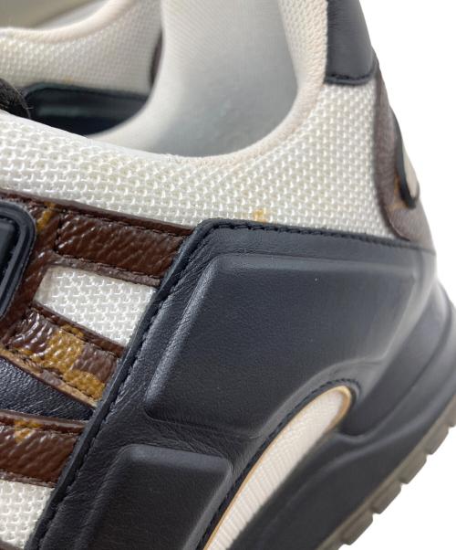 LOUIS VUITTON（ルイ ヴィトン）LOUIS VUITTON (ルイ ヴィトン) インヒールスニーカー 厚底 ブラック×ホワイト サイズ:35の古着・服飾アイテム