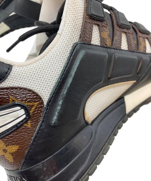 LOUIS VUITTON（ルイ ヴィトン）LOUIS VUITTON (ルイ ヴィトン) インヒールスニーカー 厚底 ブラック×ホワイト サイズ:35の古着・服飾アイテム