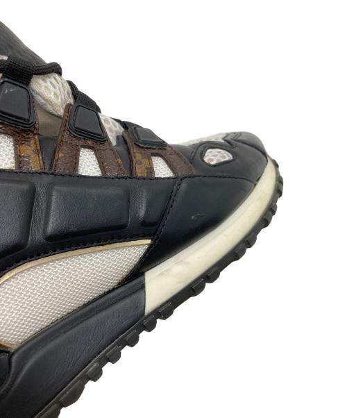 LOUIS VUITTON（ルイ ヴィトン）LOUIS VUITTON (ルイ ヴィトン) インヒールスニーカー 厚底 ブラック×ホワイト サイズ:35の古着・服飾アイテム