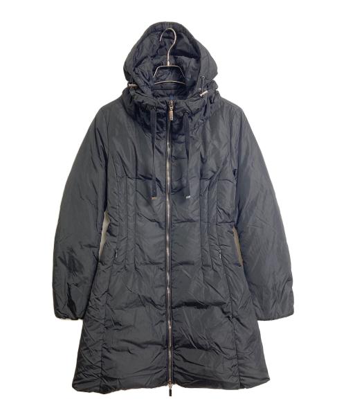 MONCLER（モンクレール）MONCLER (モンクレール) NIM ダウンコート　ロングコート　アウター　ハンガリー製 ブラック サイズ:00の古着・服飾アイテム
