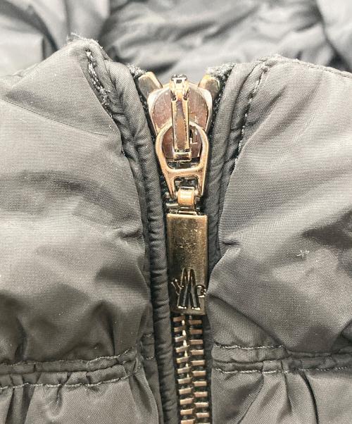 MONCLER（モンクレール）MONCLER (モンクレール) NIM ダウンコート　ロングコート　アウター　ハンガリー製 ブラック サイズ:00の古着・服飾アイテム