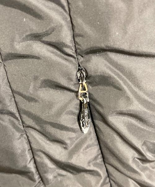 MONCLER（モンクレール）MONCLER (モンクレール) NIM ダウンコート　ロングコート　アウター　ハンガリー製 ブラック サイズ:00の古着・服飾アイテム