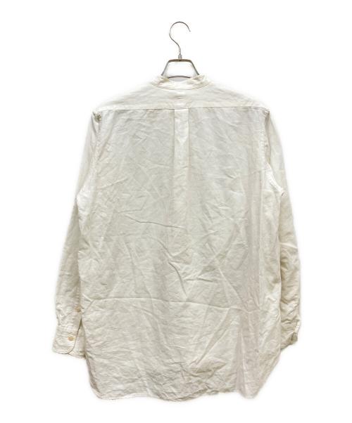 MAATEE&SONS（マーティーアンドサンズ）MAATEE&SONS (マーティーアンドサンズ) LINEN PULL OVER SHIRTS ホワイト サイズ:1の古着・服飾アイテム