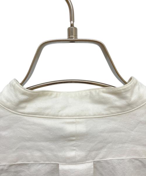 MAATEE&SONS（マーティーアンドサンズ）MAATEE&SONS (マーティーアンドサンズ) LINEN PULL OVER SHIRTS ホワイト サイズ:1の古着・服飾アイテム