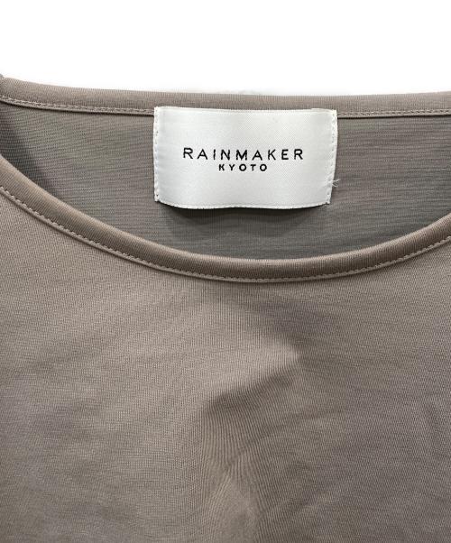RAINMAKER（レインメーカー）RAINMAKER (レインメーカー) キモノスリーブロングTシャツ グレージュ サイズ:3の古着・服飾アイテム