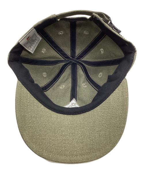 NIKE ACG（ナイキエーシージー）NIKE ACG (ナイキエーシージー) 90S刺繍ロゴキャップ カーキ 未使用品の古着・服飾アイテム