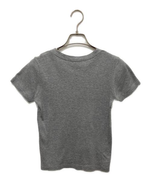 LOUIS VUITTON（ルイ ヴィトン）LOUIS VUITTON (ルイ ヴィトン) ロゴボタンTシャツ グレー サイズ:XSの古着・服飾アイテム